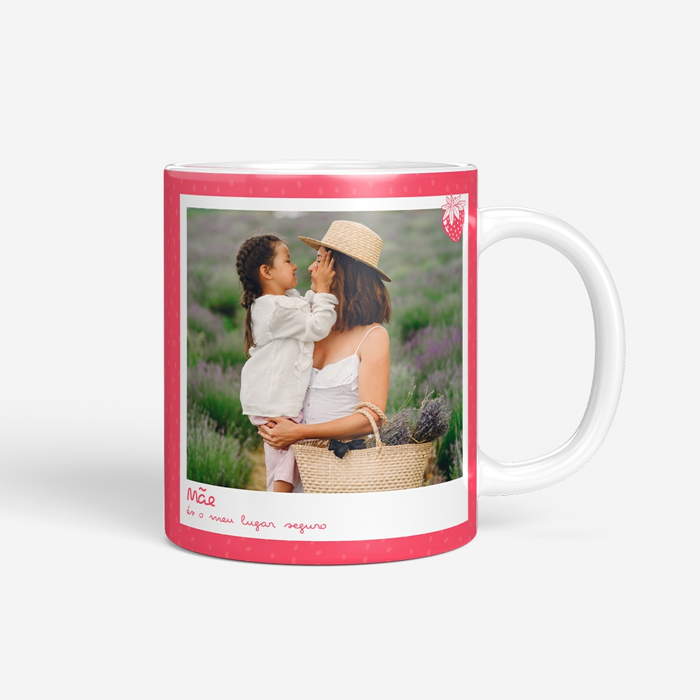 Caneca Mãe és o meu lugar seguro 1